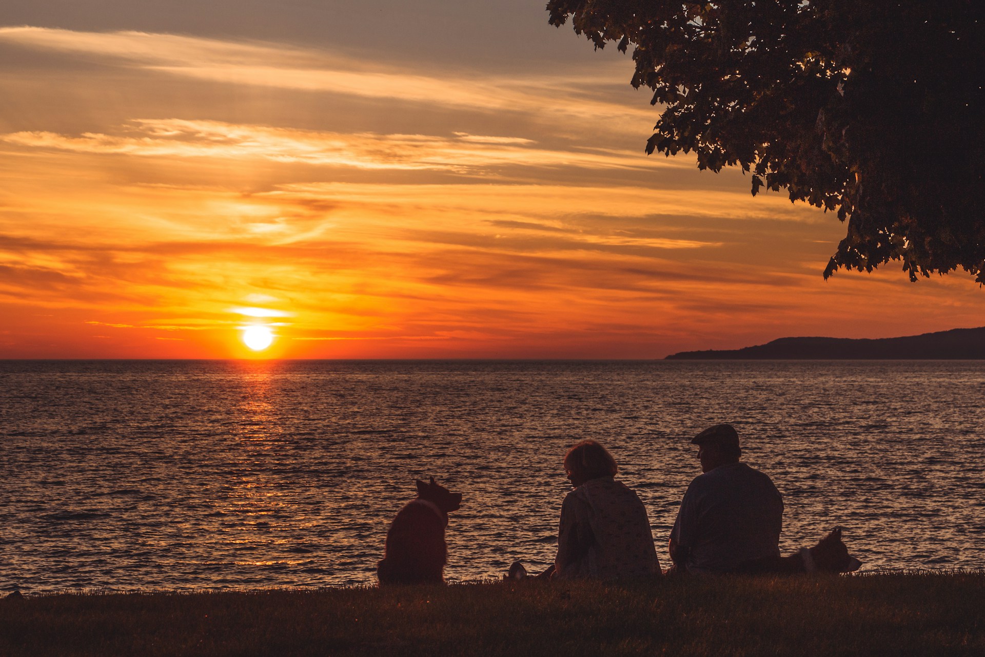 A small group gathered in an everyday outdoor moment, relaxed and lived-in